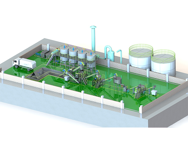 大型廚余垃圾預(yù)處理全套設(shè)備